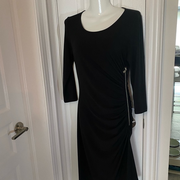 One of a kind Michael Michael Kors Zipper Ruched dress - Picture 2 of 14